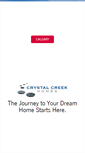 Mobile Screenshot of crystalcreekhomes.ca